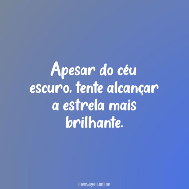 Apesar do céu escuro