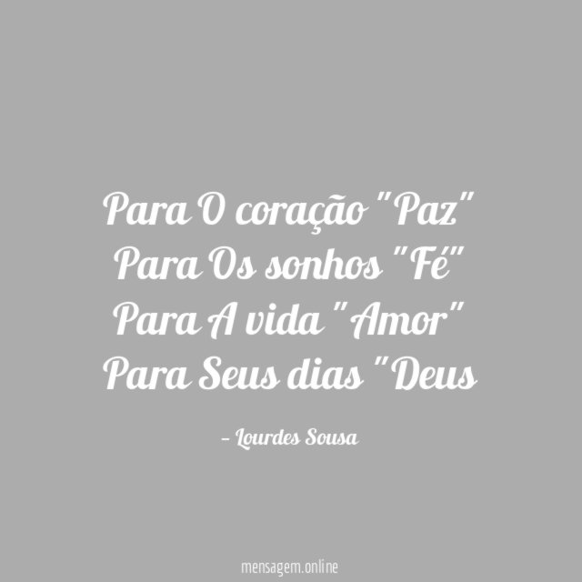 Para
O coração "Paz"