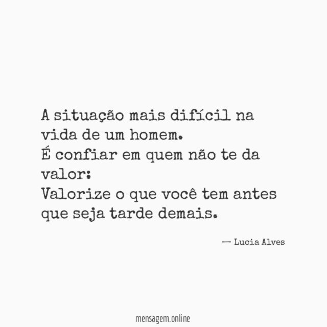 A situação mais difícil na vida de um homem