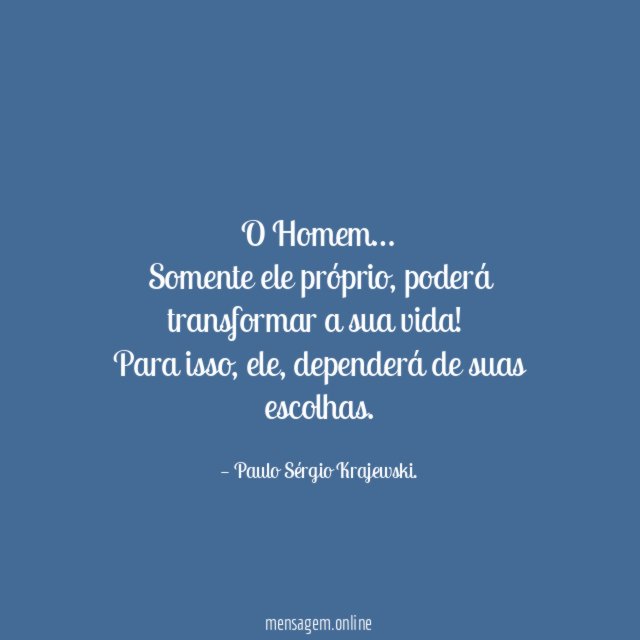 O Homem
