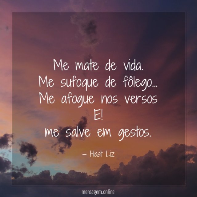 Me mate de vida