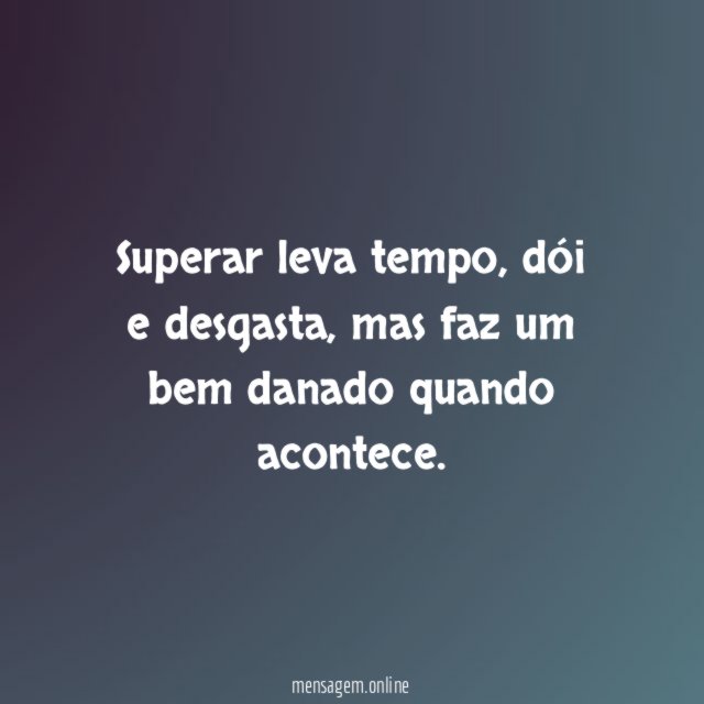 Superar leva tempo