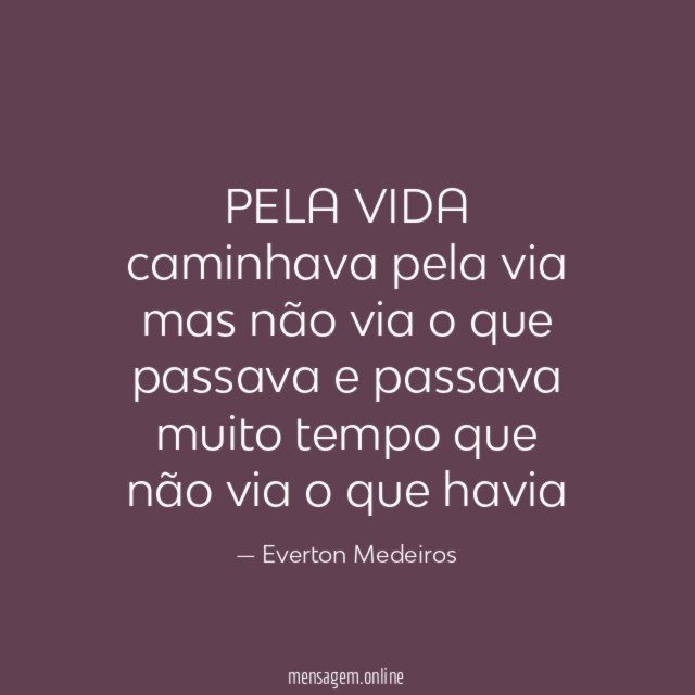 PELA VIDA