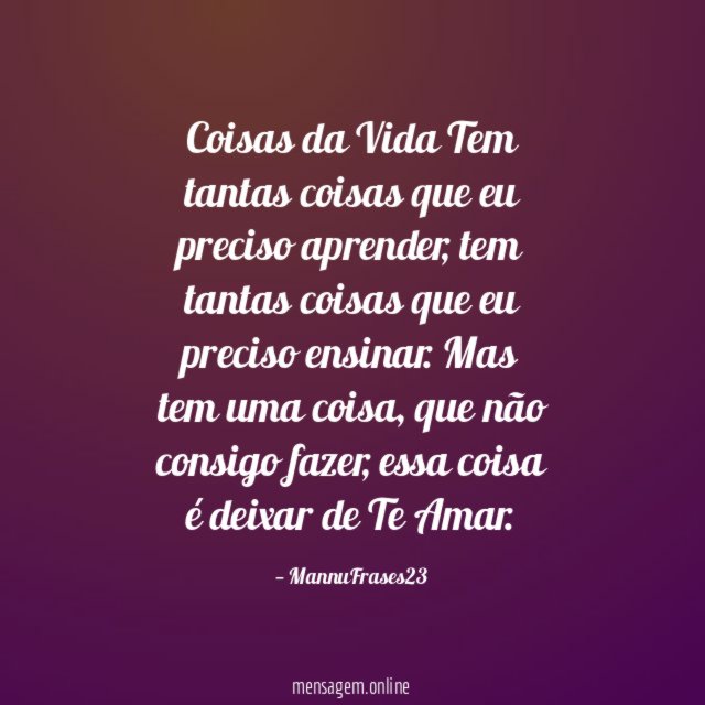 Coisas da Vida