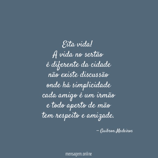 Eita vida!