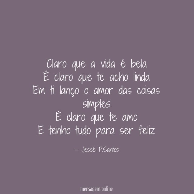 Claro que a vida é bela É claro que