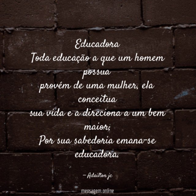 educadora