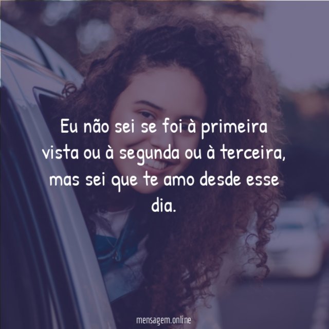 Um amor desde o primeiro dia