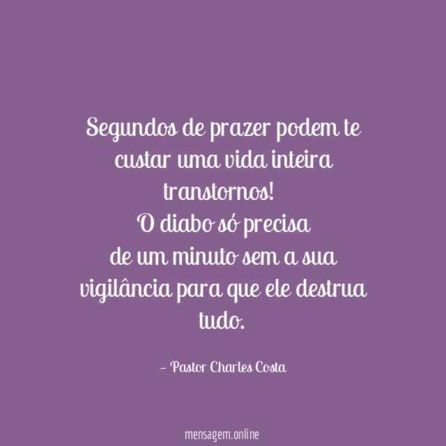 Segundos de prazer podem te custar uma vida inteira transtornos