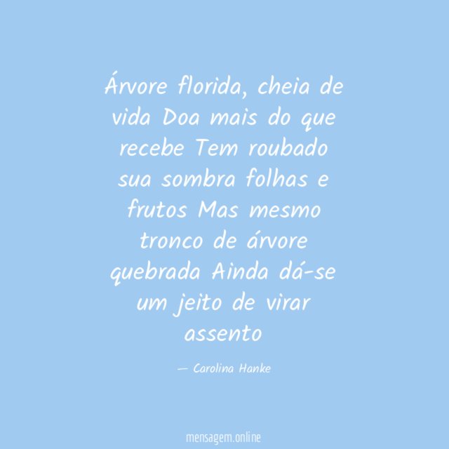 Árvore florida