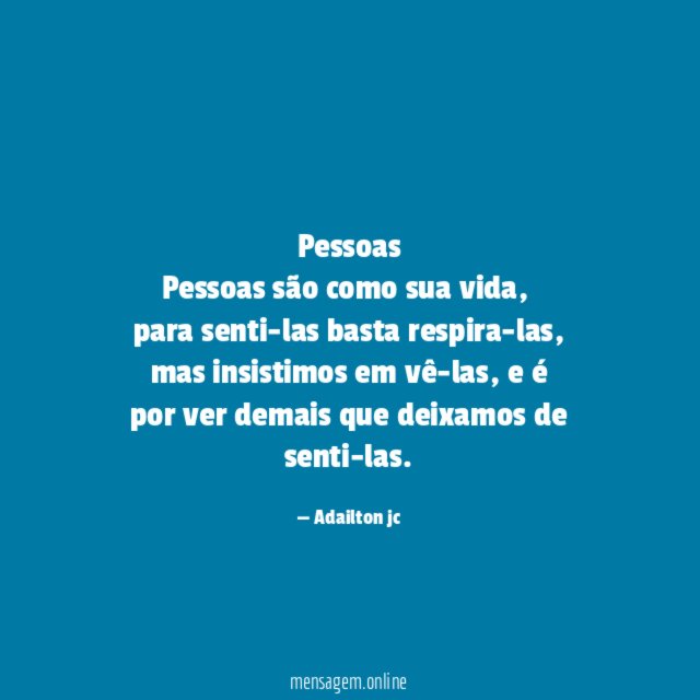 Pessoas
