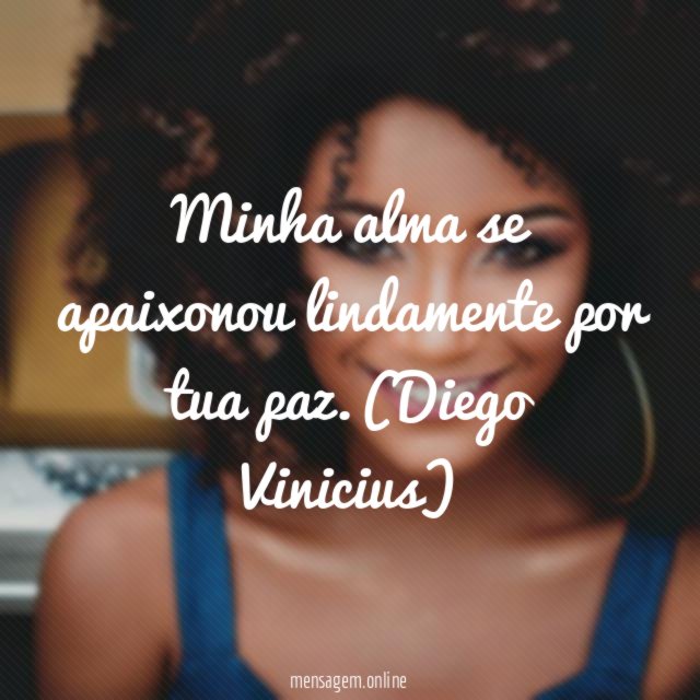 Minha alma se apaixonou