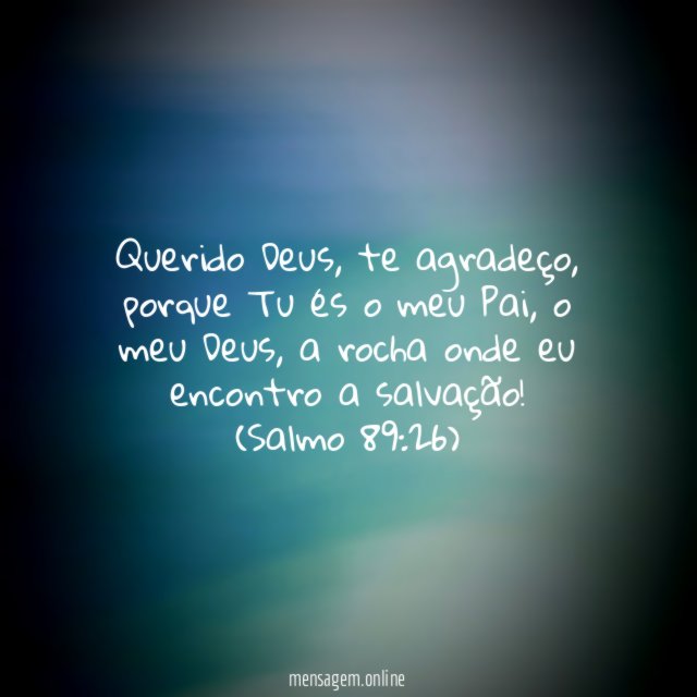 Querido Deus