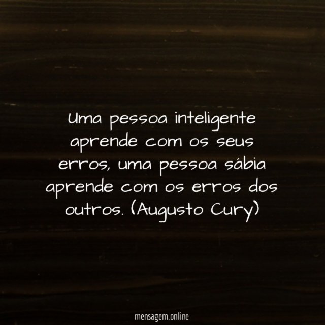 Uma pessoa inteligente