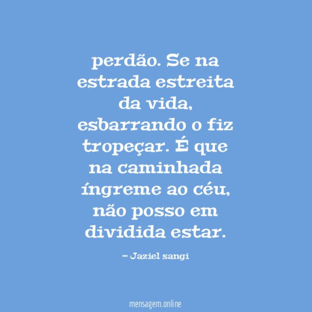 perdão