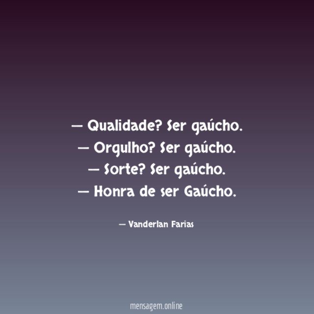 — Qualidade