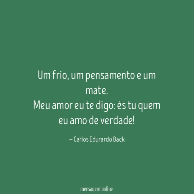 Um frio