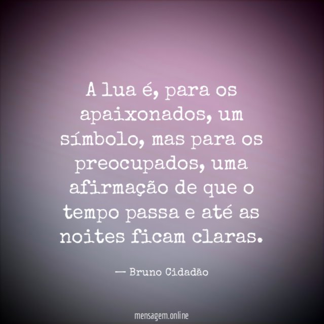 A lua é