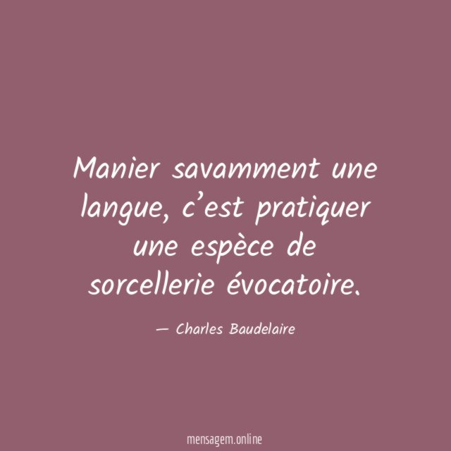Manier savamment une langue