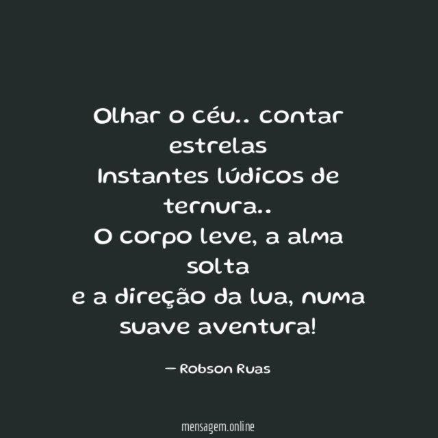 Olhar o céu