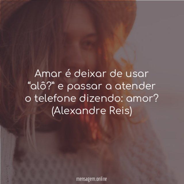 O que é amar?