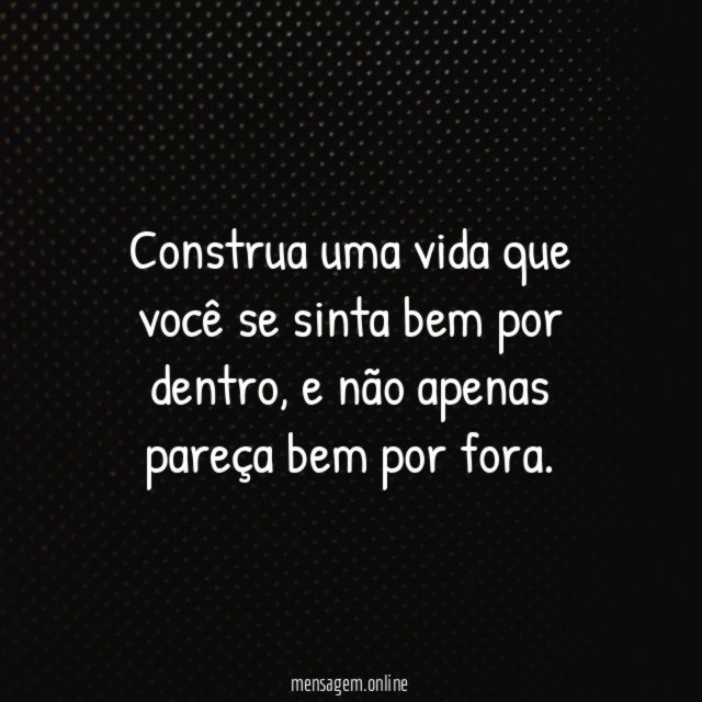 Construa uma vida
