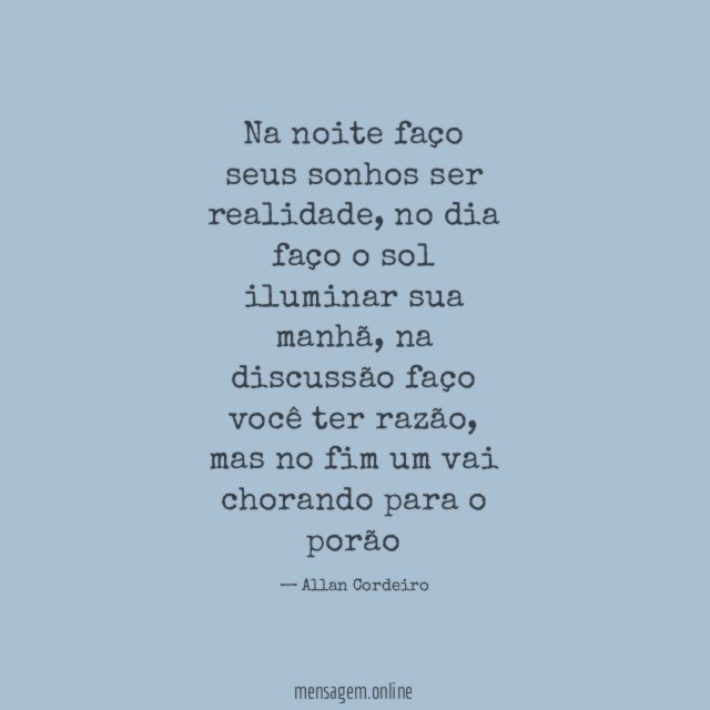 Na noite faço seus sonhos ser realidade