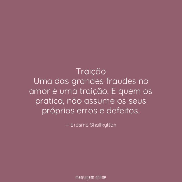 Traição