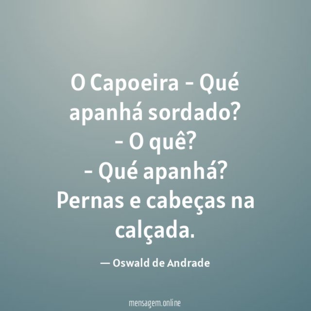 O Capoeira