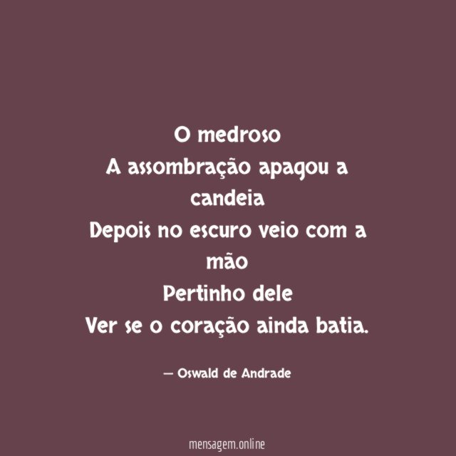 O medroso