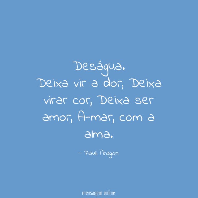 Deságua