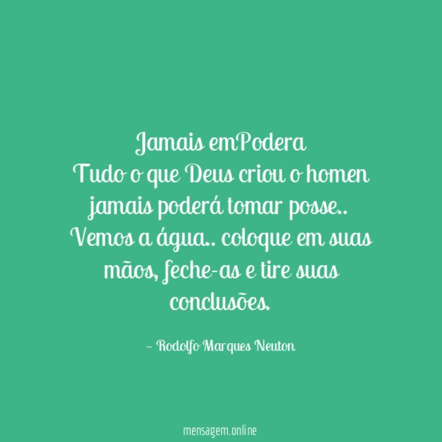 Jamais emPodera