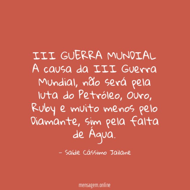 III GUERRA MUNDIAL