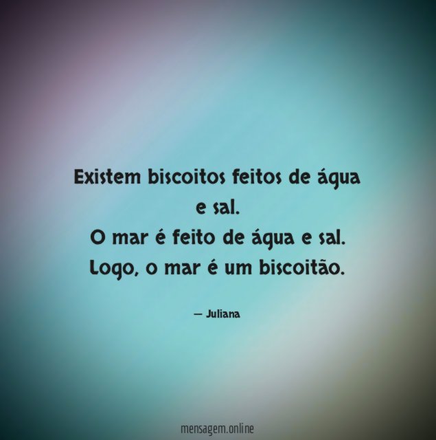 Existem biscoitos feitos de água e sal