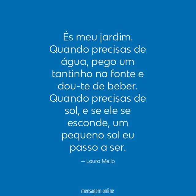 És meu jardim