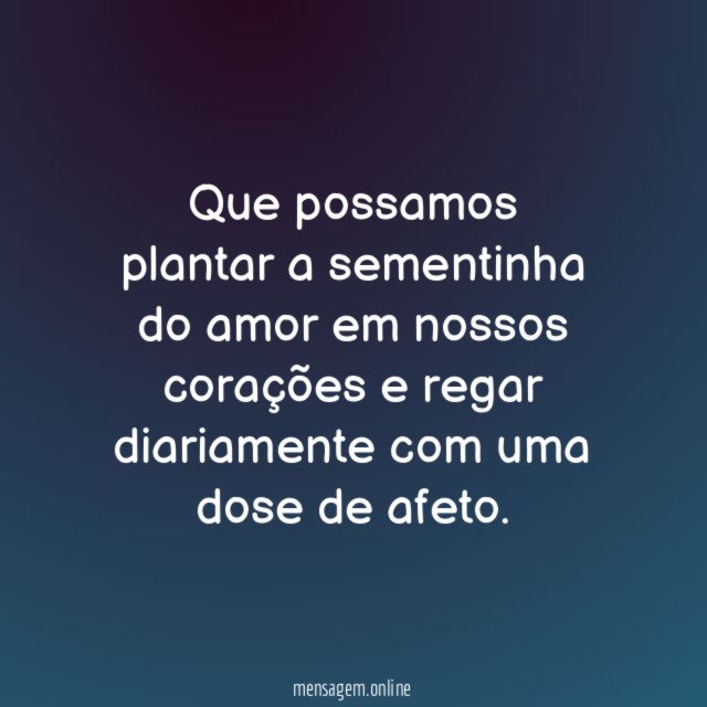 Sementinha do amor