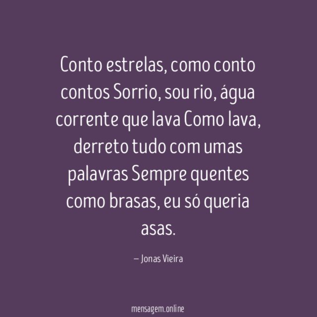 Conto estrelas
