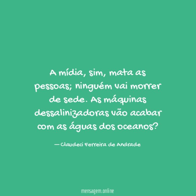 A mídia