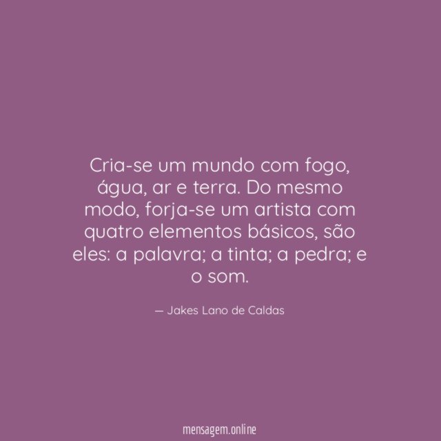 Cria-se um mundo com fogo