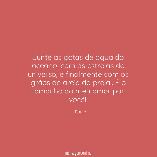 Junte as gotas de agua do oceano