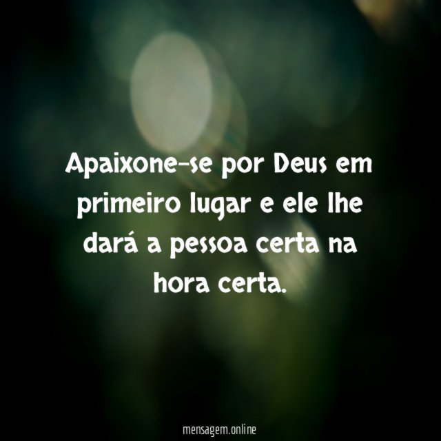 Apaixone-se por Deus