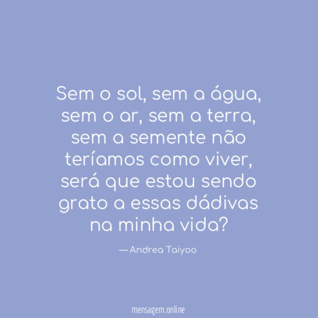 Sem o sol