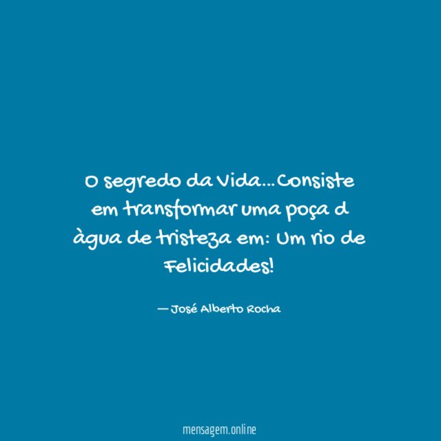 O segredo da Vida