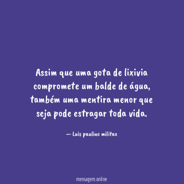 Assim que uma gota de lixivia compromete um balde de água
