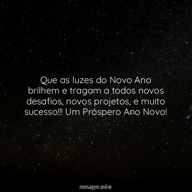 Próspero Ano Novo