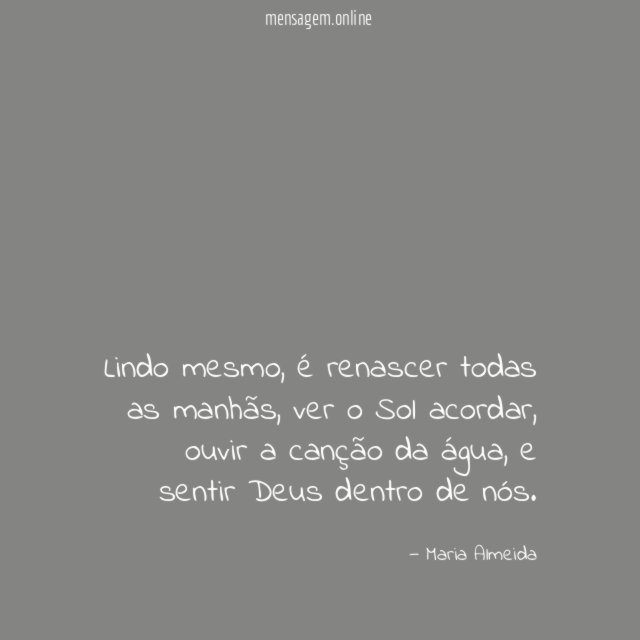 Lindo mesmo