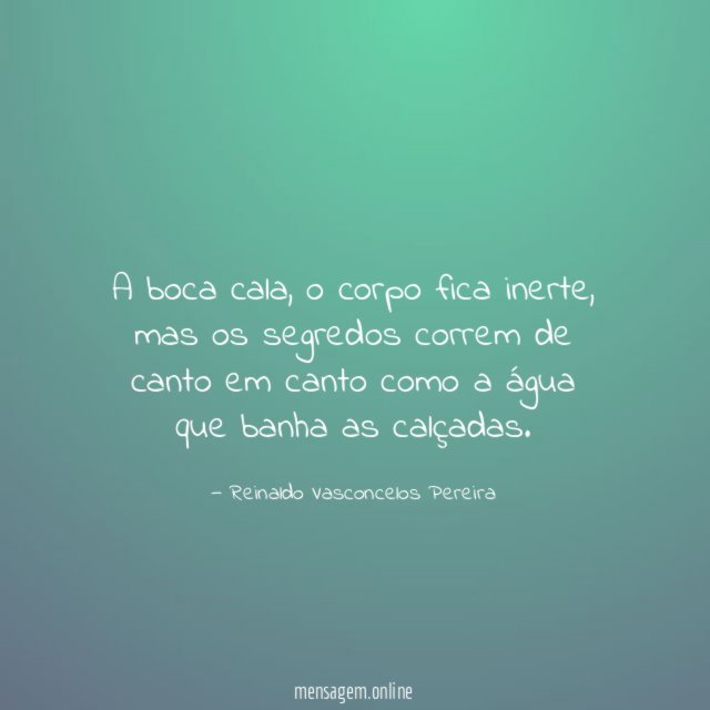 A boca cala