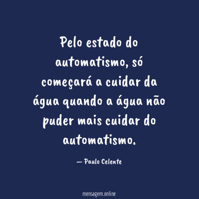 Pelo estado do automatismo