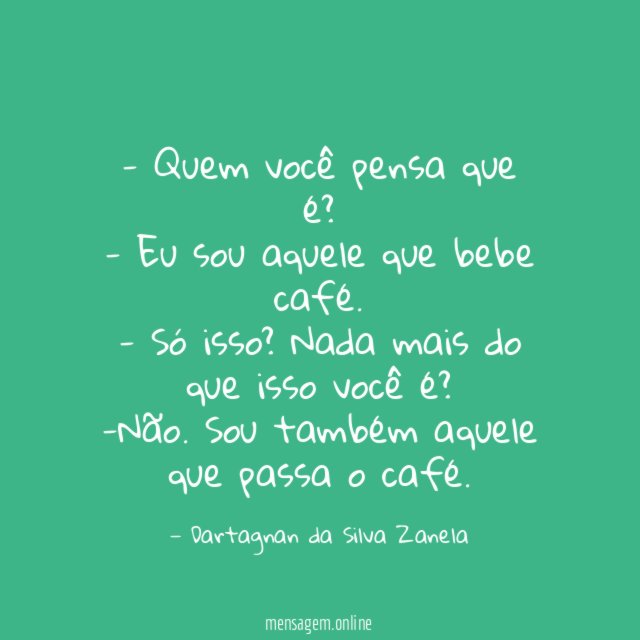 Quem você pensa que é