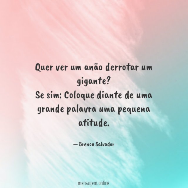 Quer ver um anão derrotar um gigante